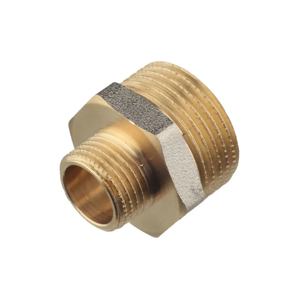Переходной латунный резьбовой ниппель DOUBLE-LIN LL6050 (2"х1 1/2")