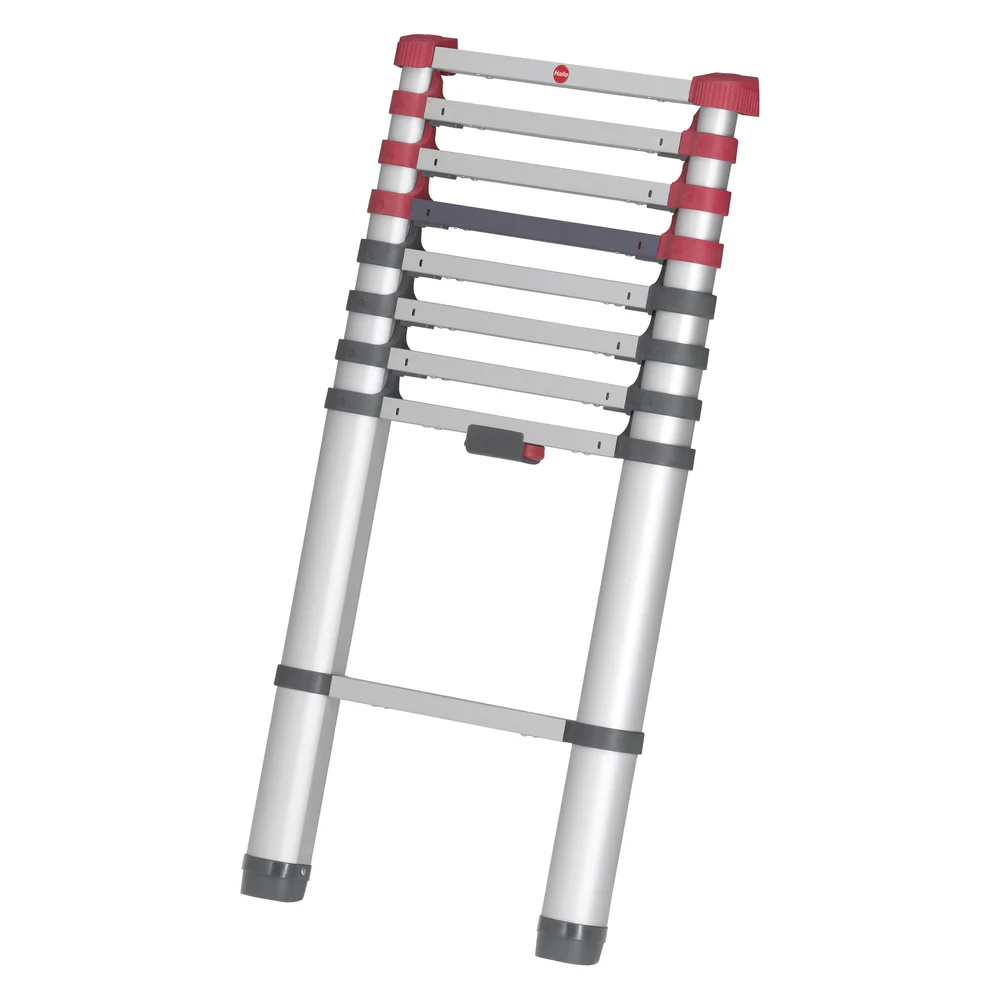 Алюминиевая телескопическая лестница Hailo T80 FlexLine 7113-091