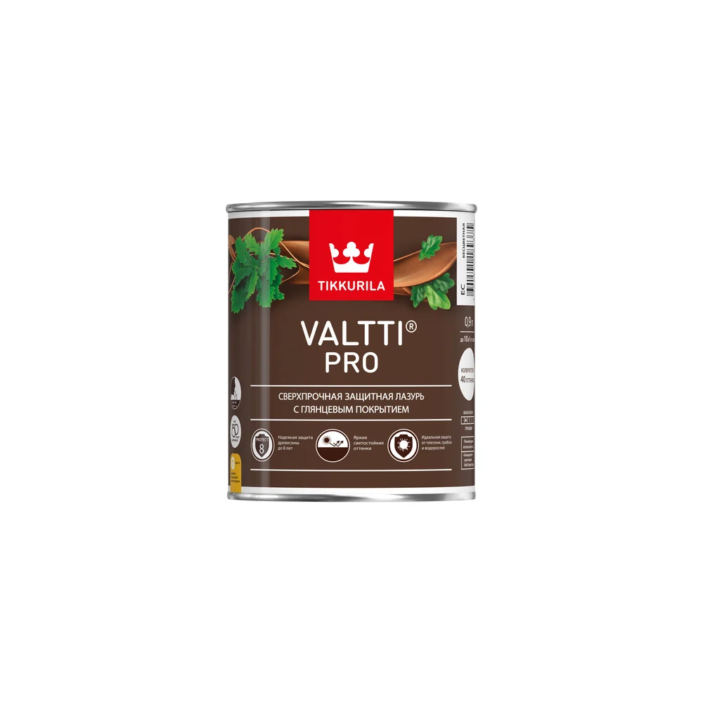 Сверхпрочная защитная лазурь Tikkurila VALTTI PRO 700010339