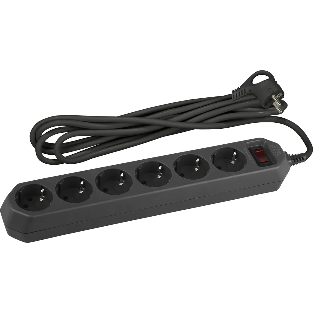 Сетевой фильтр ЭРА USF-6es-5m-B-BOX Б0037265