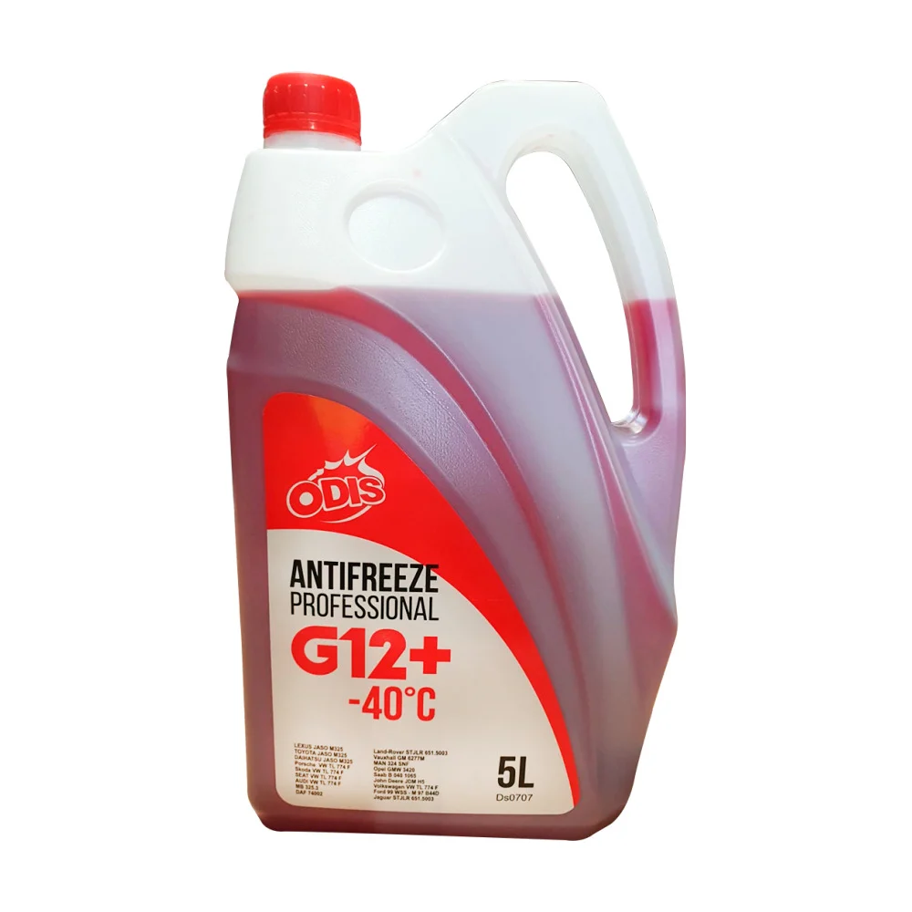 Антифриз ODIS G12+ Antifreeze Professional Red Ds0707