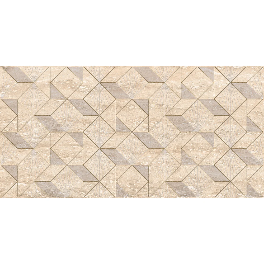 Декор Azori Ceramica ascoli beige diamond, 31.5x63 см 587122003