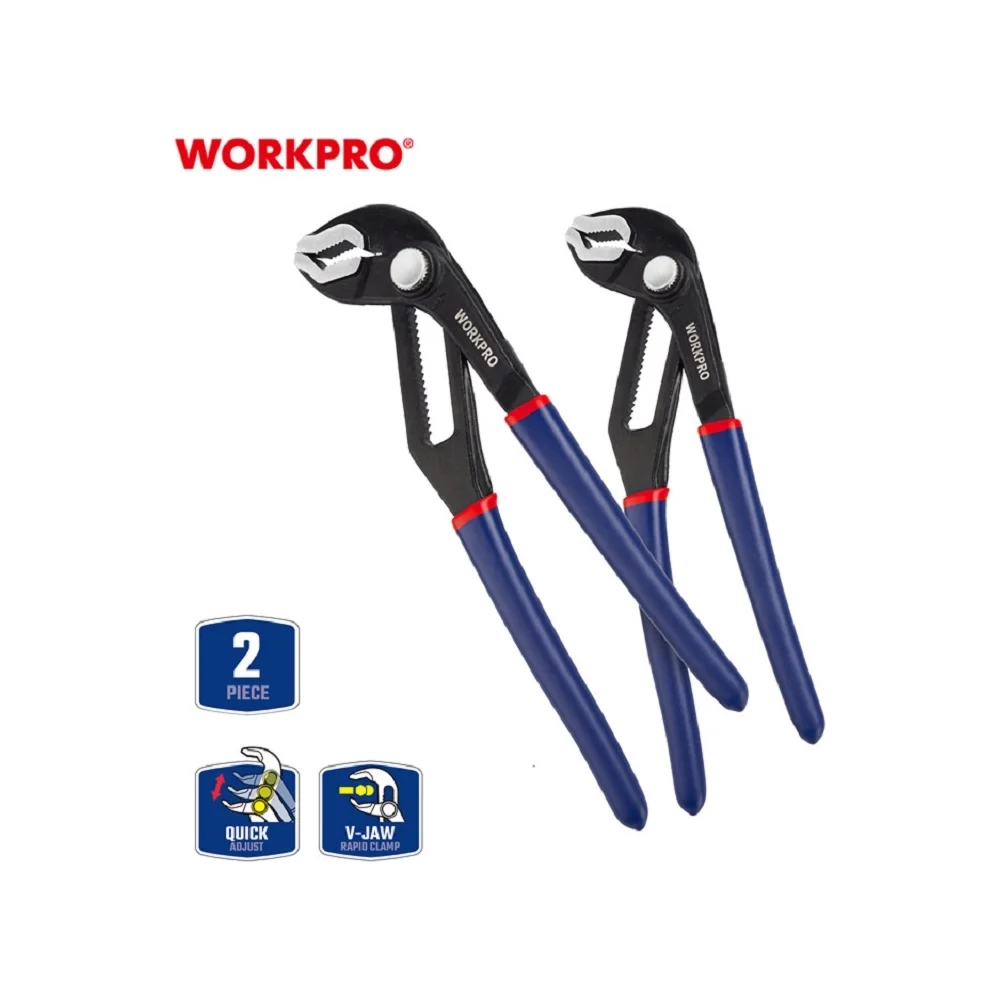 Быстрорегулируемые клещи переставные WORKPRO WP201005