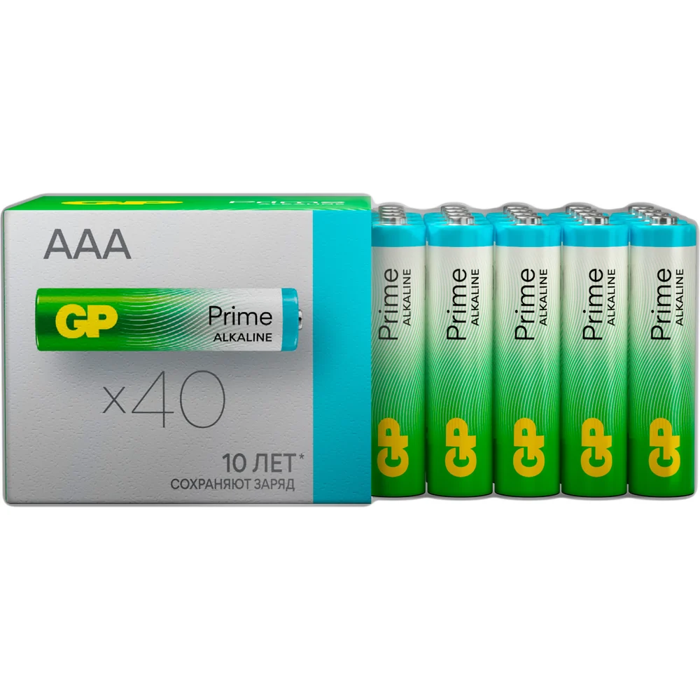 Алкалиновые батарейки GP Super Alkaline 24A-2CRVS40 240/720