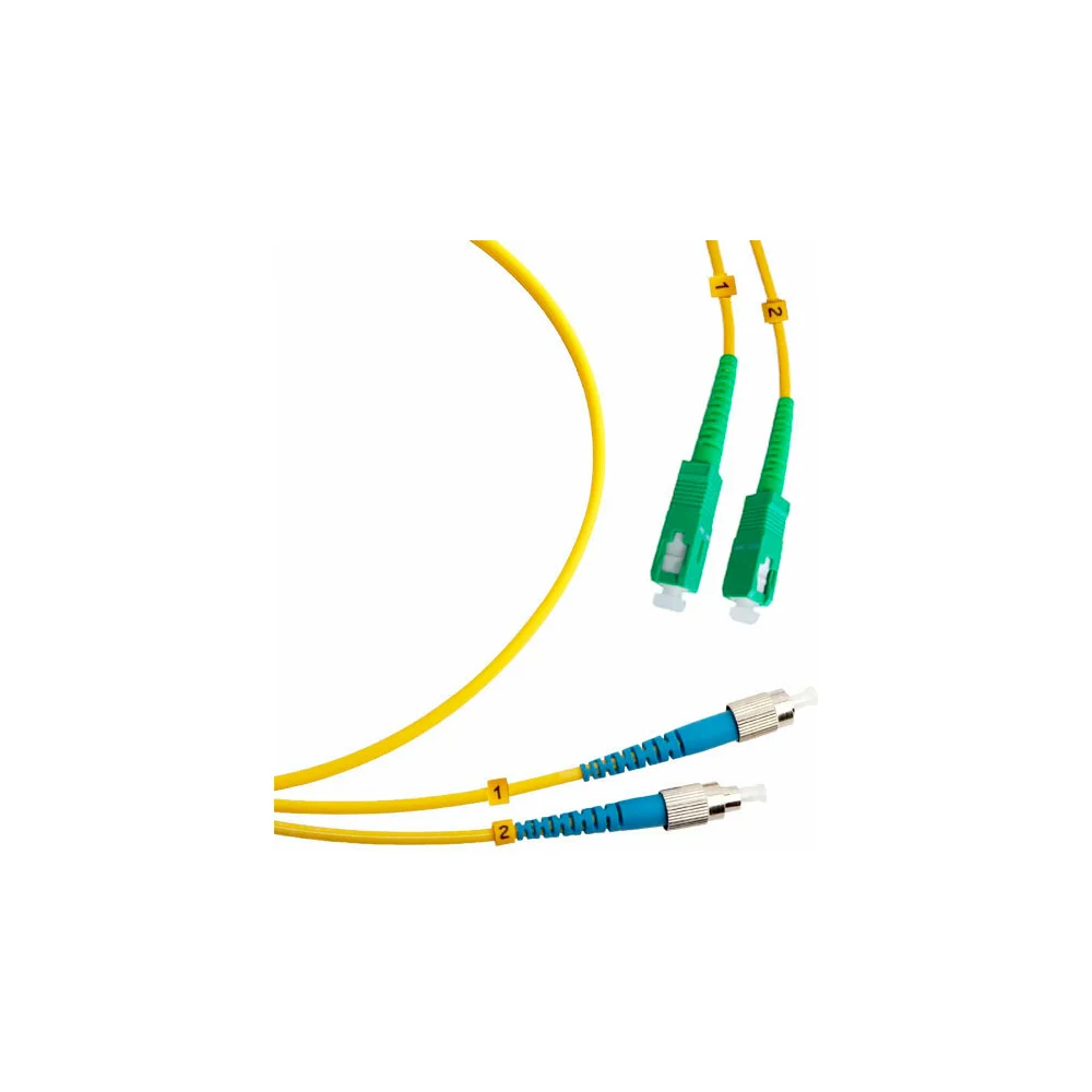 Дуплексный оптический патч-корд TopLan DPC-TOP-657A1-FC/U-SC/A-3.0