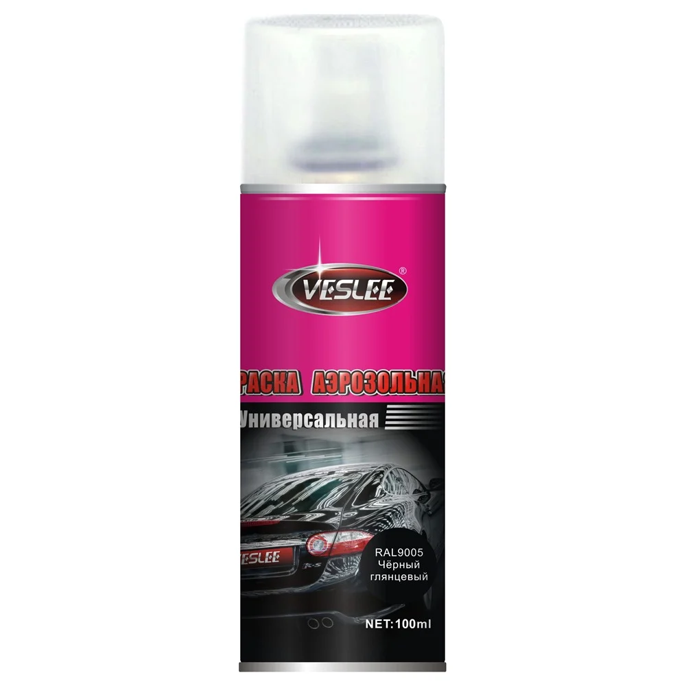 Аэрозольная краска Veslee VL-P2E 9005