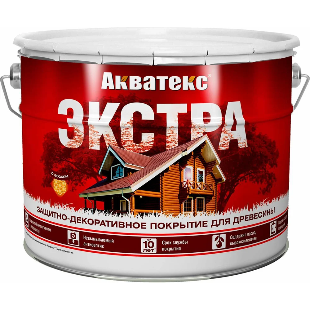 Защитно-декоративное покрытие АКВАТЕКС акватекс-экстра 259790