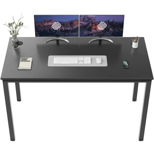 Стол компьютерный EUREKA ERK-CD-5501-V1, МДФ, черный