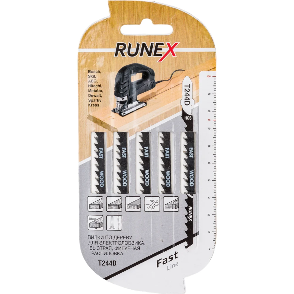Пилки Runex T244D 555111
