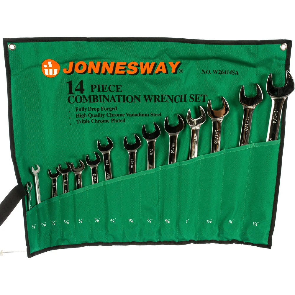 Набор комбинированных ключей Jonnesway W26414S