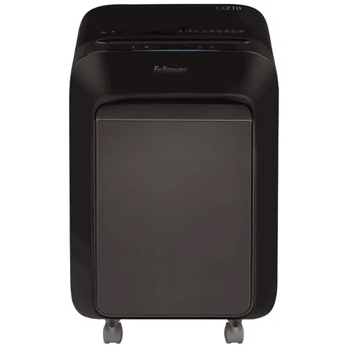Уничтожитель бумаг Fellowes PowerShred LX210, P-4, 4х12 мм, 16 лист. одновременно, 23л [fs-55025]