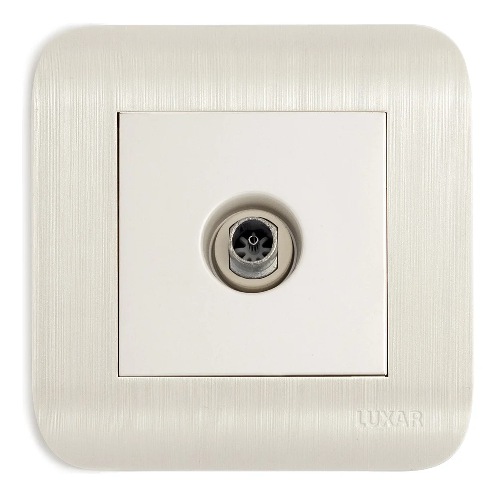 Оконечная тв-розетка Luxar Deco 4606400620334