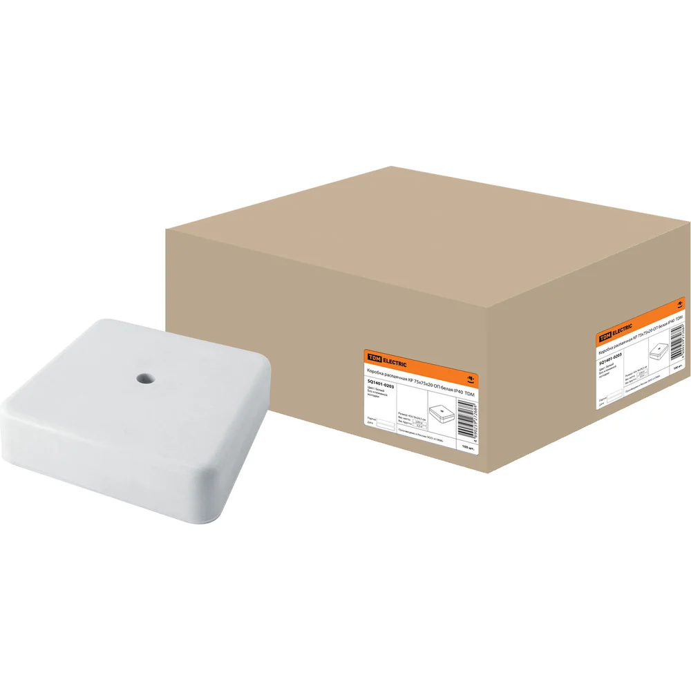 Распаячная коробка TDM ELECTRIC КР SQ1401-0203