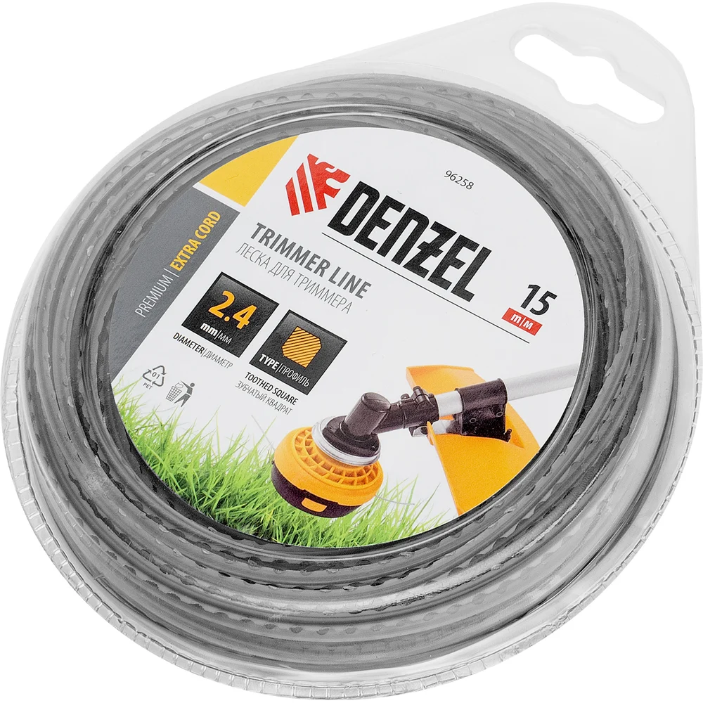 Леска для триммера Denzel EXTRA CORD 96258