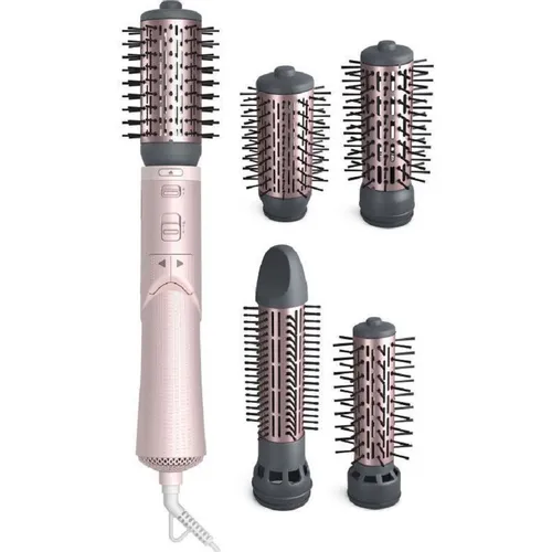 Фен-щетка Philips BHA735/00, 1000Вт, розовый