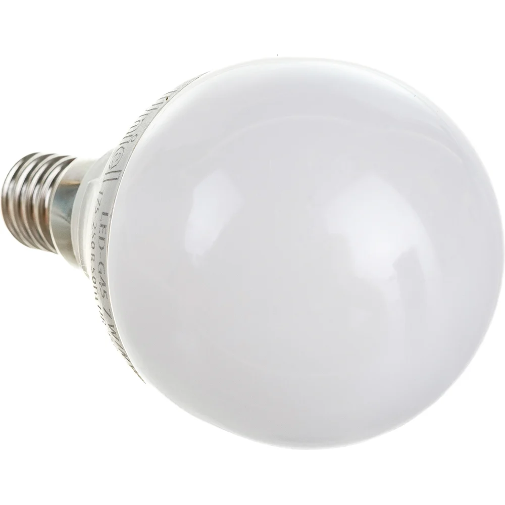 Светодиодная лампа Uniel ЯРКАЯ LED-G45 7W/NW/E14/FR PLP01WH UL-00002417