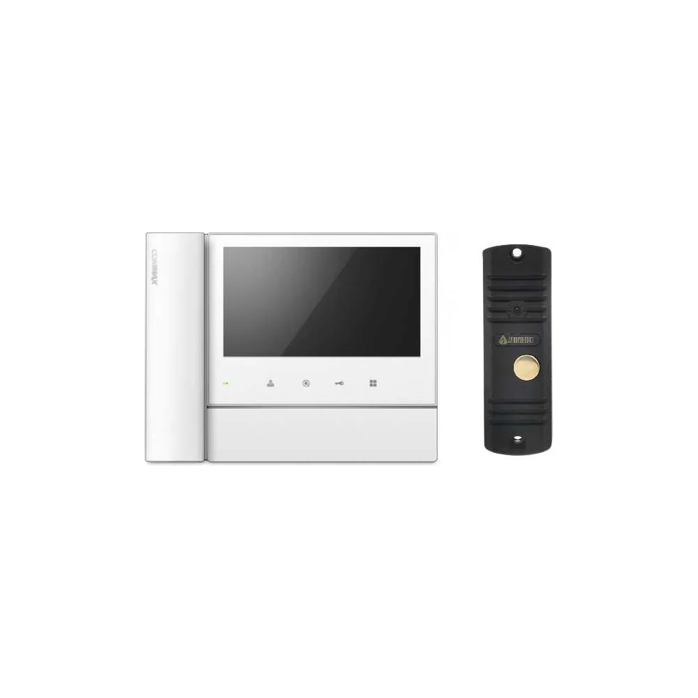 Комплект видеодомофона и вызывной панели COMMAX CDV-70NM White/AVC305B