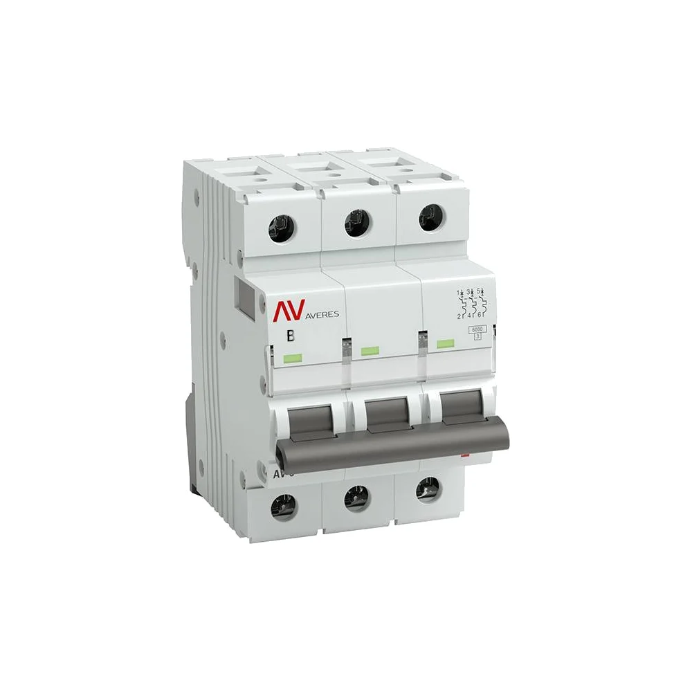 Автоматический выключатель EKF AV-6 AVERES mcb6-3-50B-av
