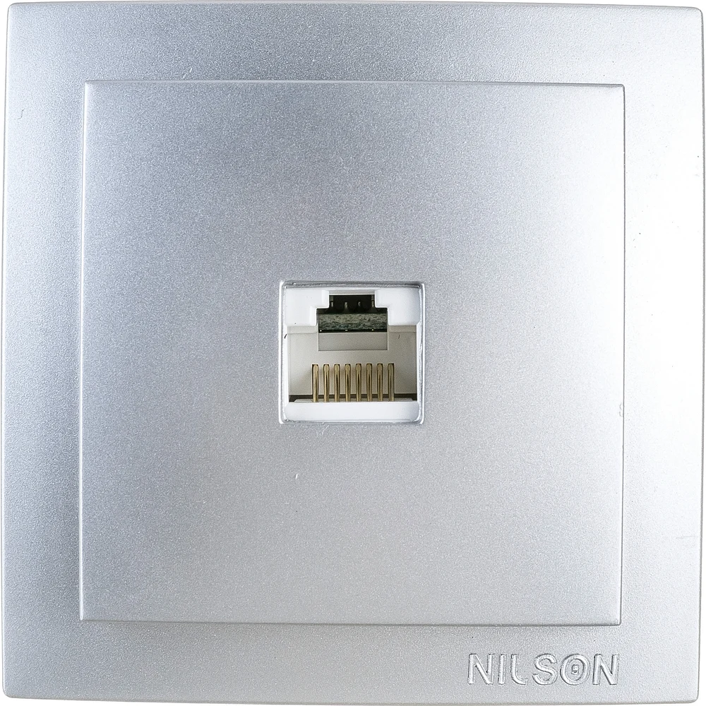 Розетка Nilson Themis metallic 26131044