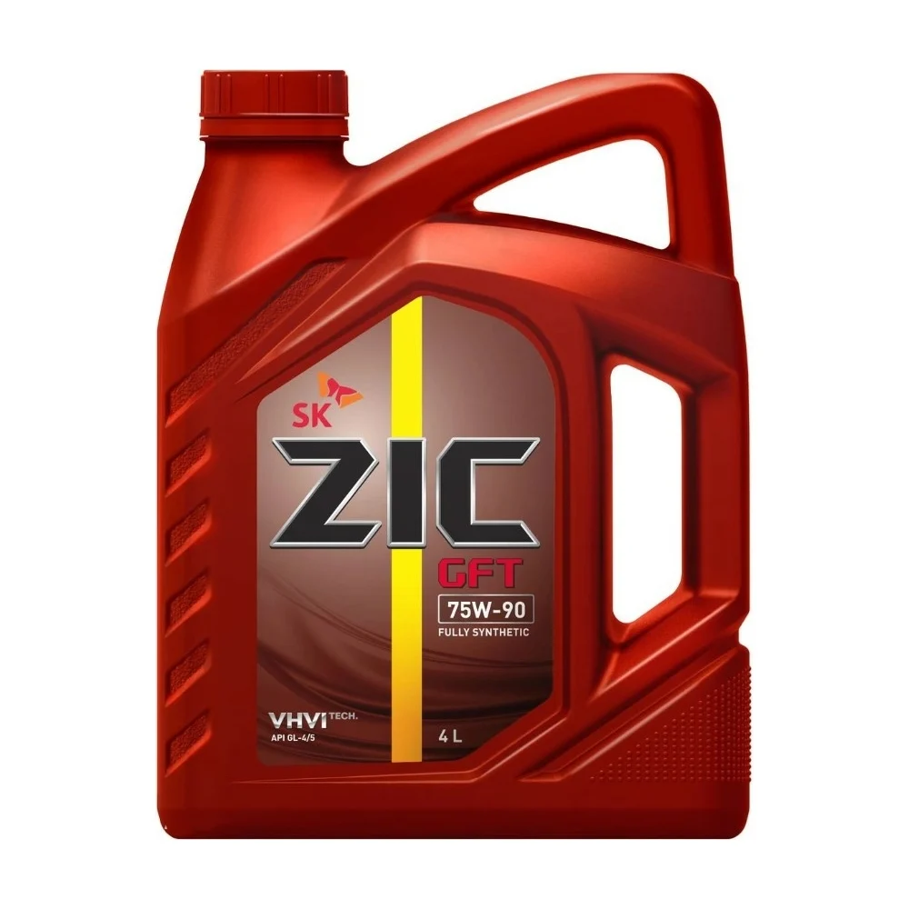 Синтетическое масло для механических трансмиссий zic GFT 75w90 GL-4/5 162629