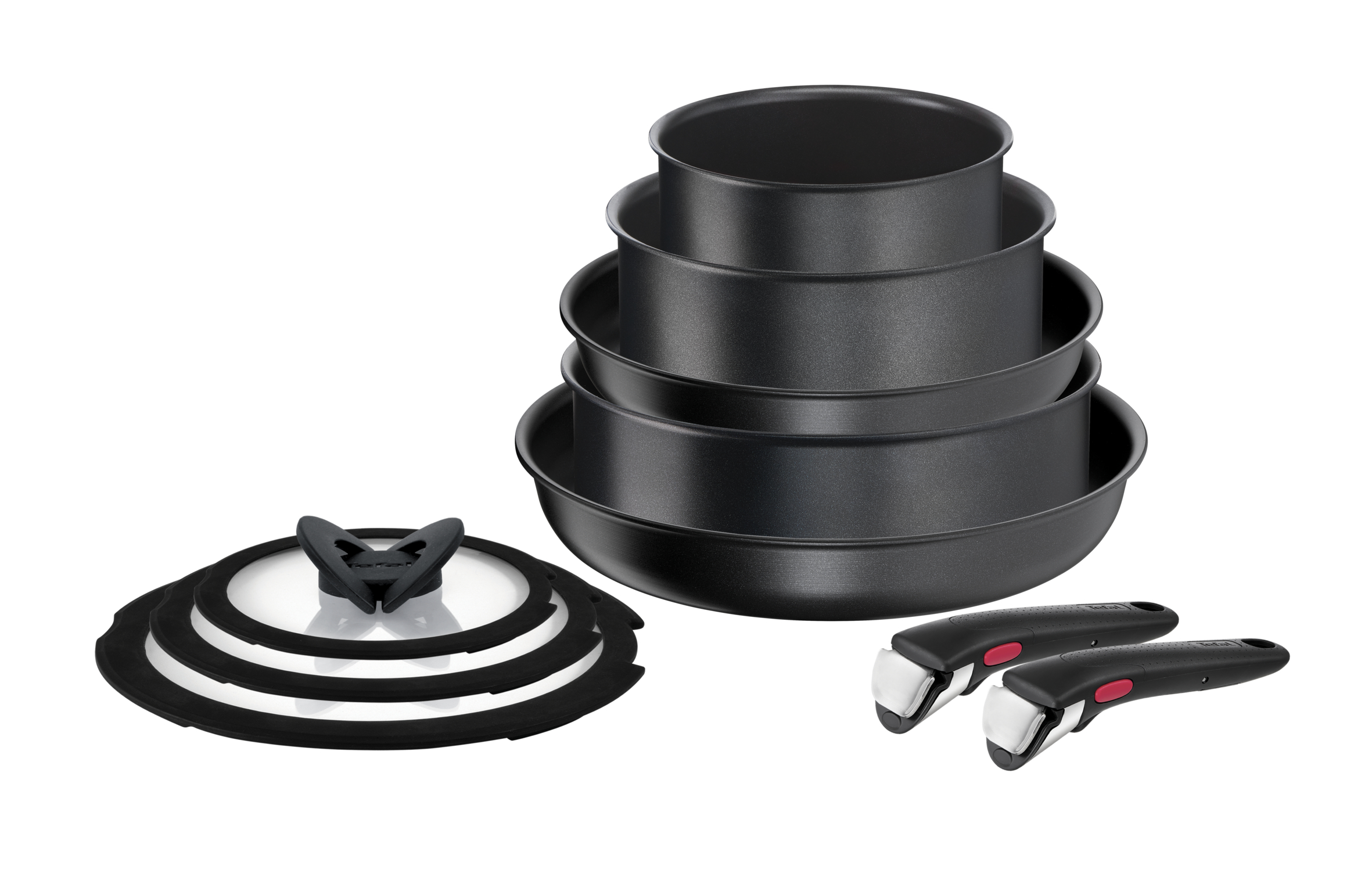 Ingenio Daily Chef Black 10 предметов 16/20/24/24/28 см L7629142