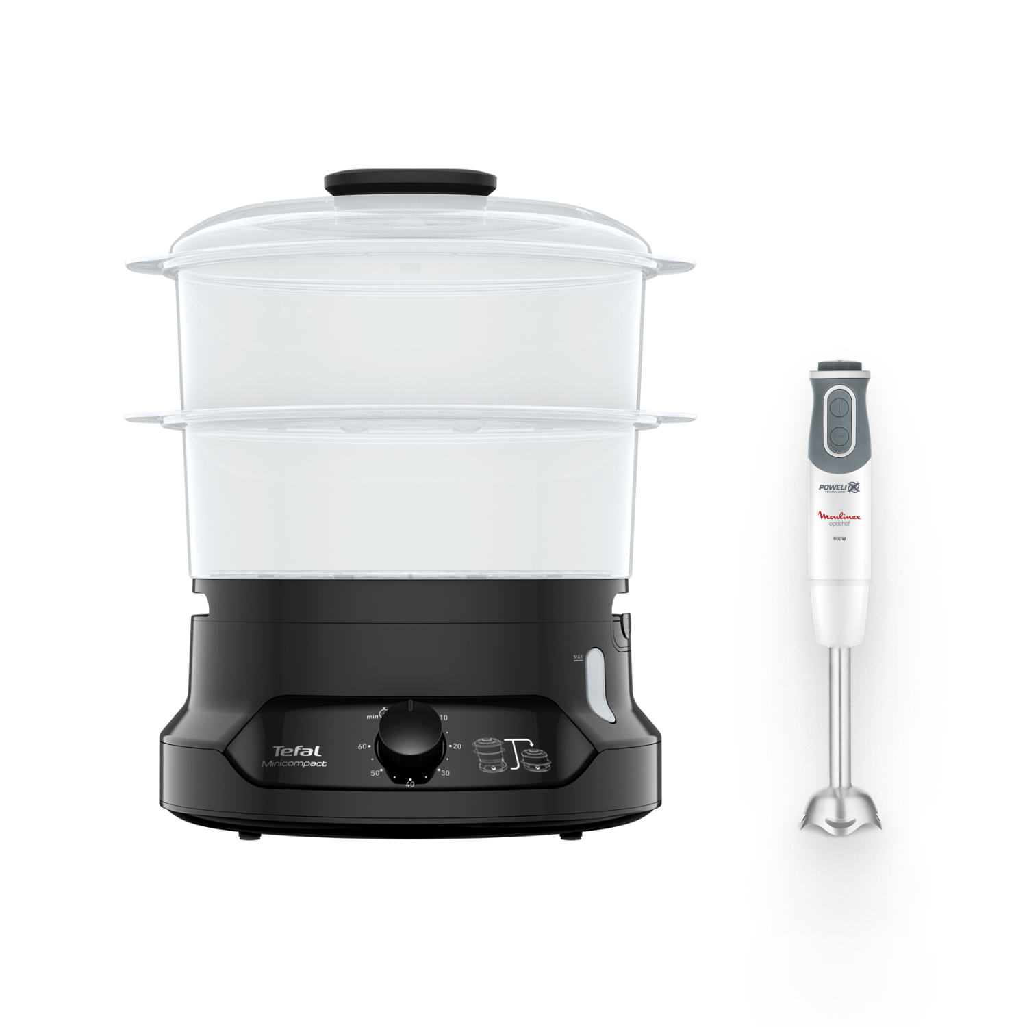 Mini Compact VC139810 + блендер Moulinex Optichef DD643132