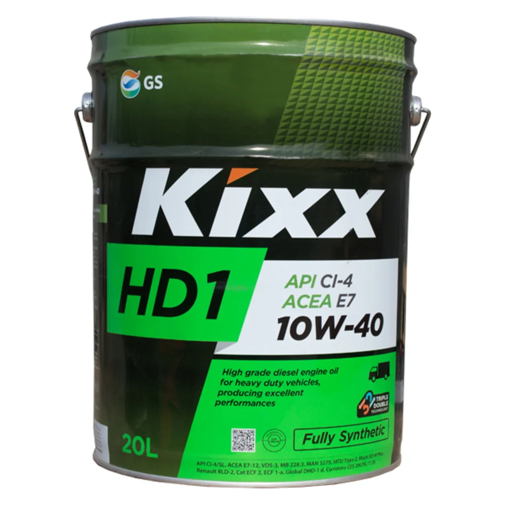Синтетическое моторное масло KIXX HD1 10W40 L2061P20E1