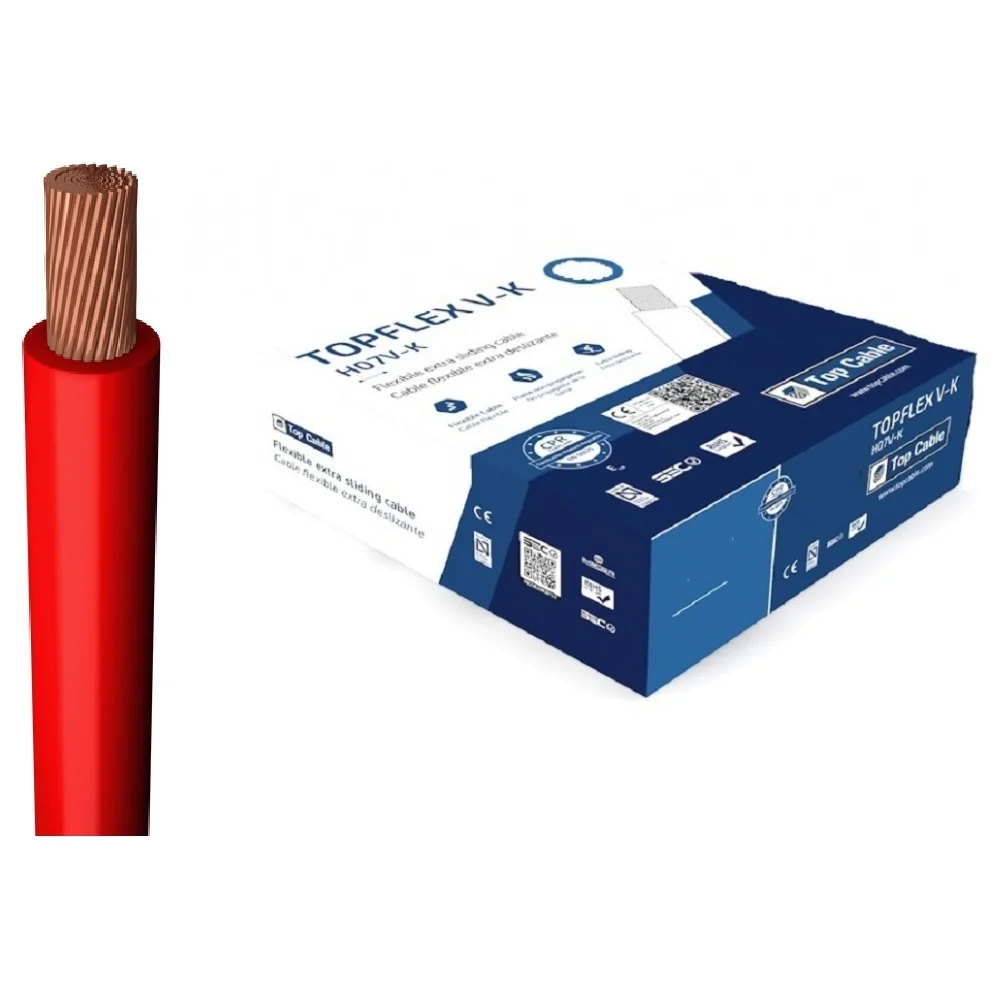 Монтажный гибкий провод Top cable TOPFLEX V-K H07V-K 131R010.R100