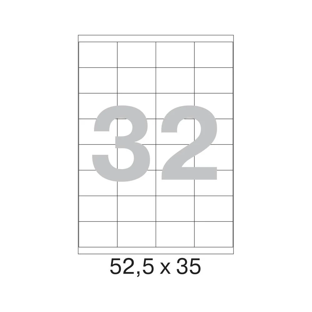 Самоклеящиеся этикетки ProMega label 75209