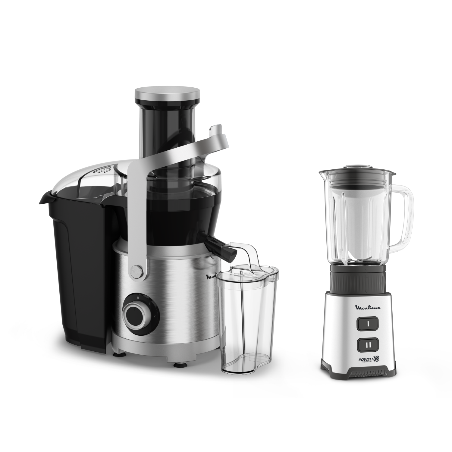 Nutri XXL JU660D30 + блендер Moulinex Pulseo LM17GD10