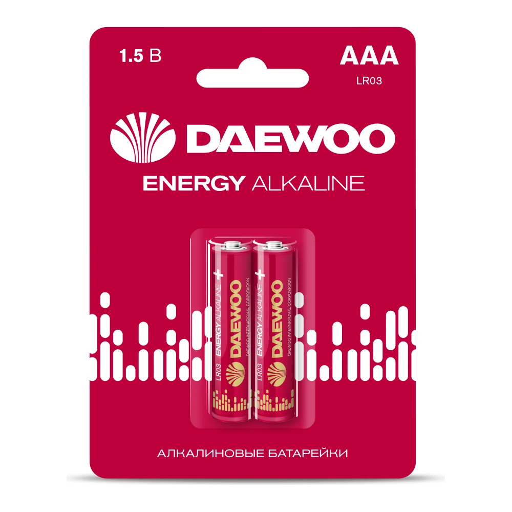 Алкалиновая батарейка DAEWOO ENERGY Alkaline 2021 5029873