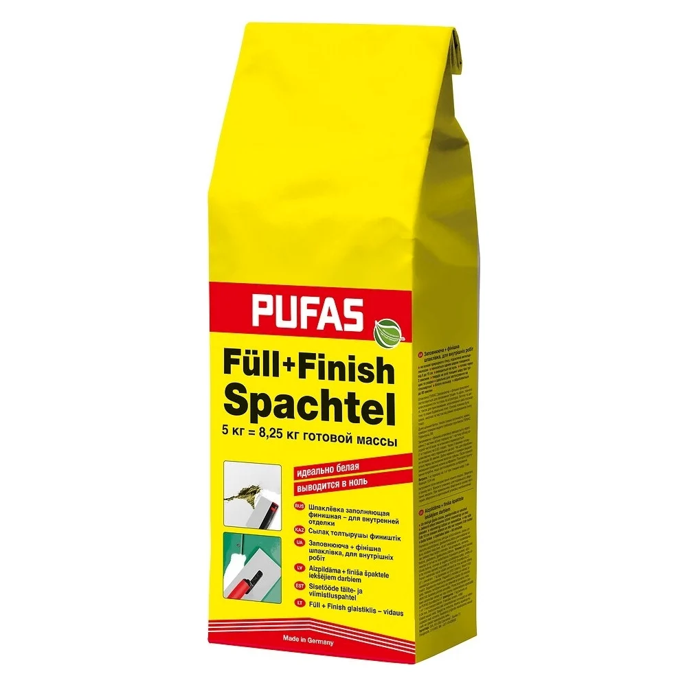 Заполняющая финишная шпаклевка Pufas FüII + Finish М 1-003004092