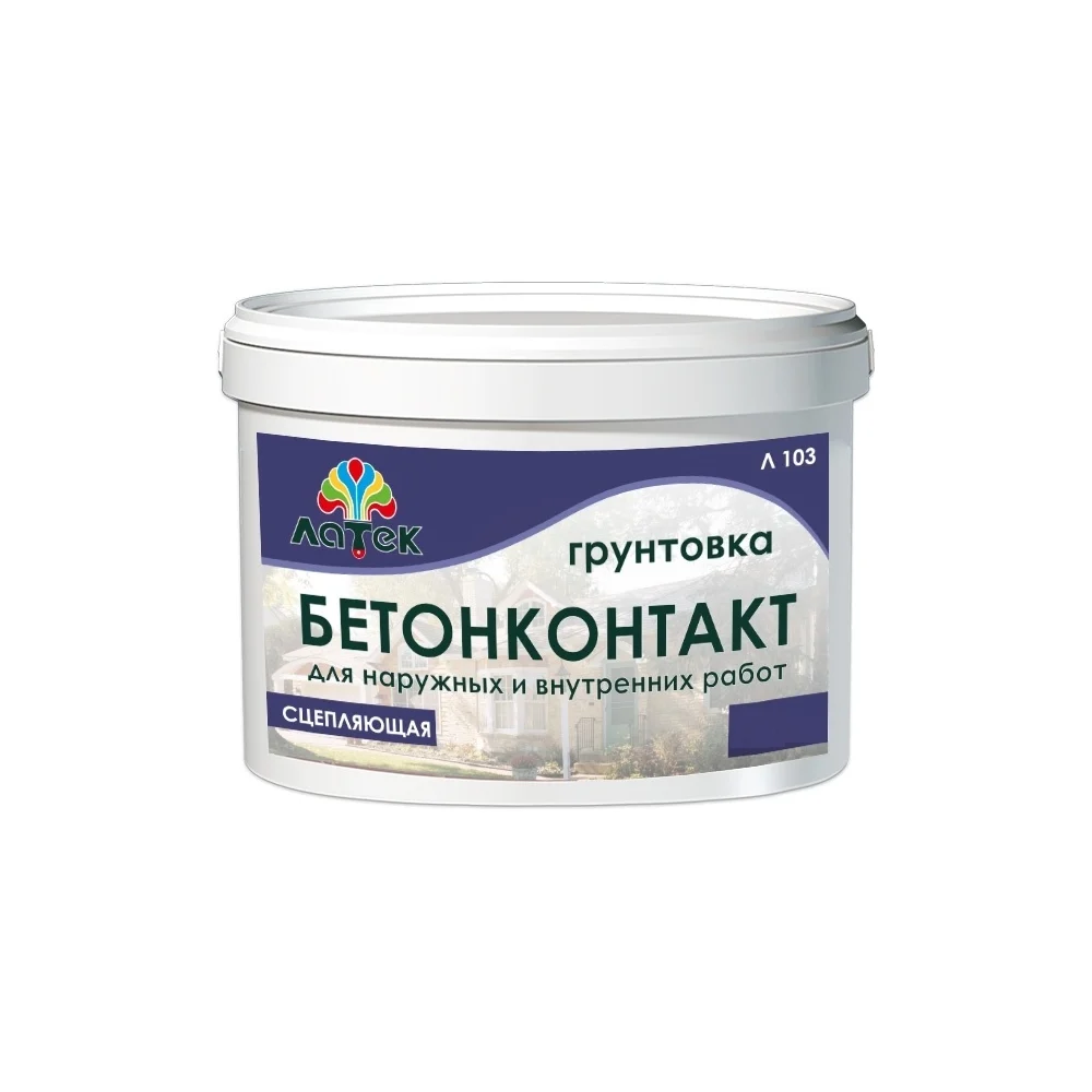 Сцепляющая грунтовка ЛАТЕК Л103 Бетонконтакт LAG011