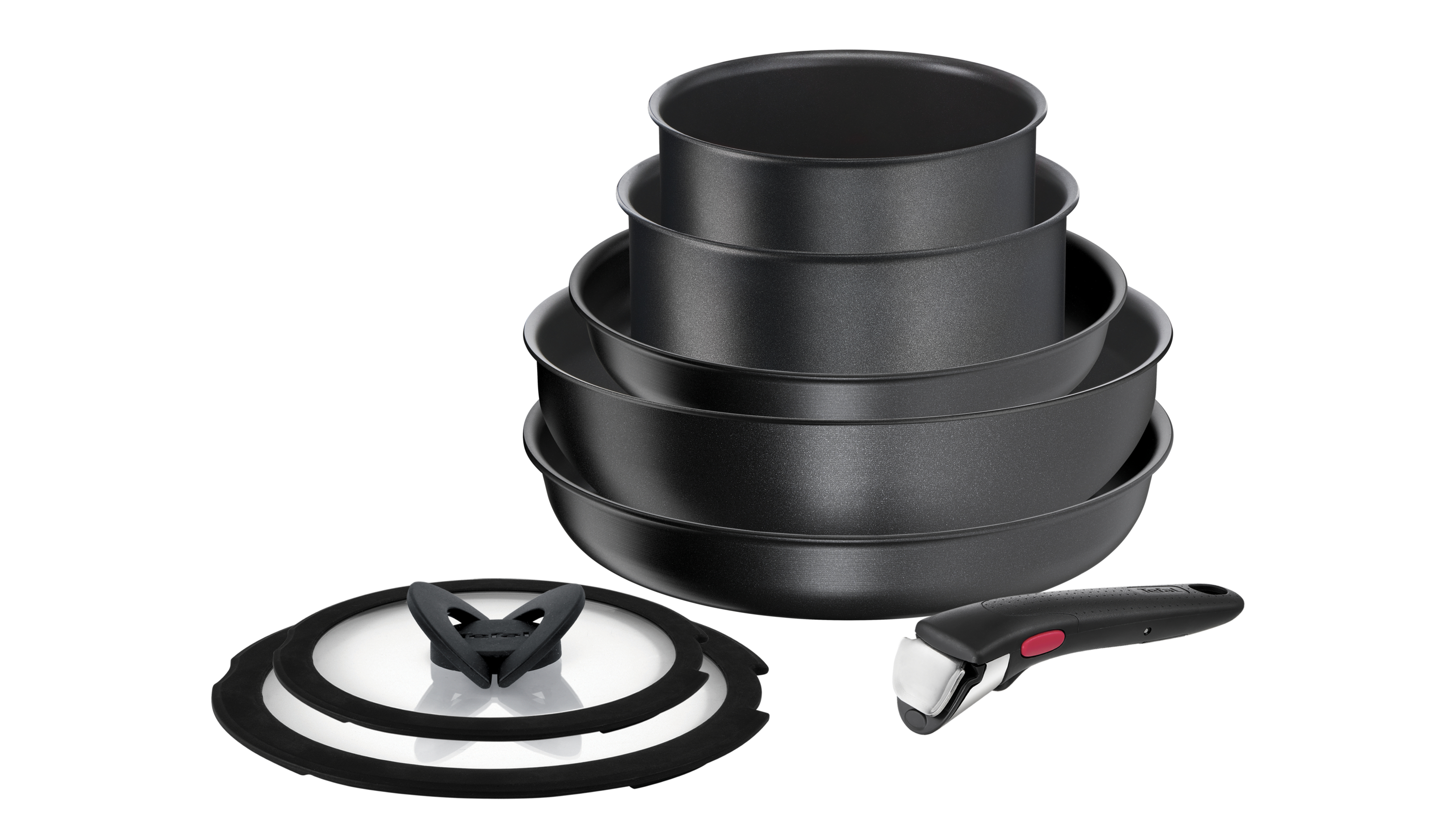 Ingenio Daily Chef Black 8 предметов 16/18/22/26/26 см L7629242