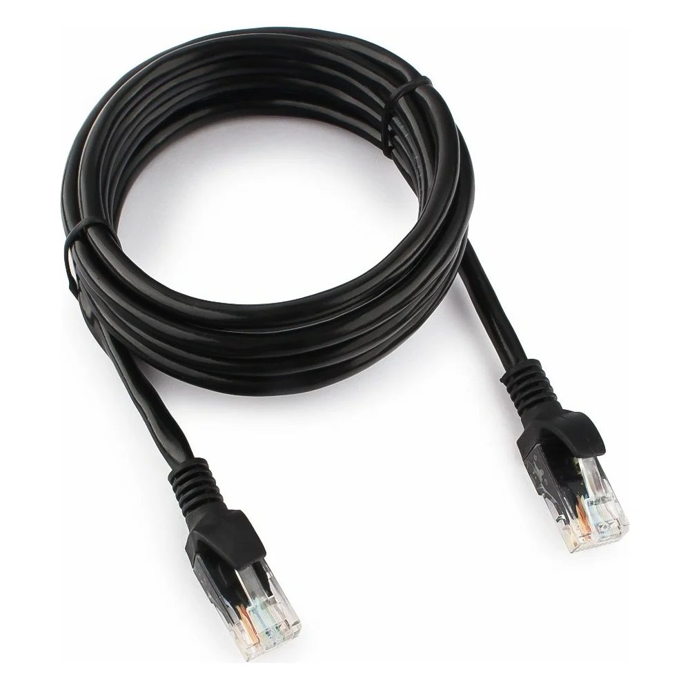 Литой многожильный патч-корд Cablexpert UTP PP12-2M/BK