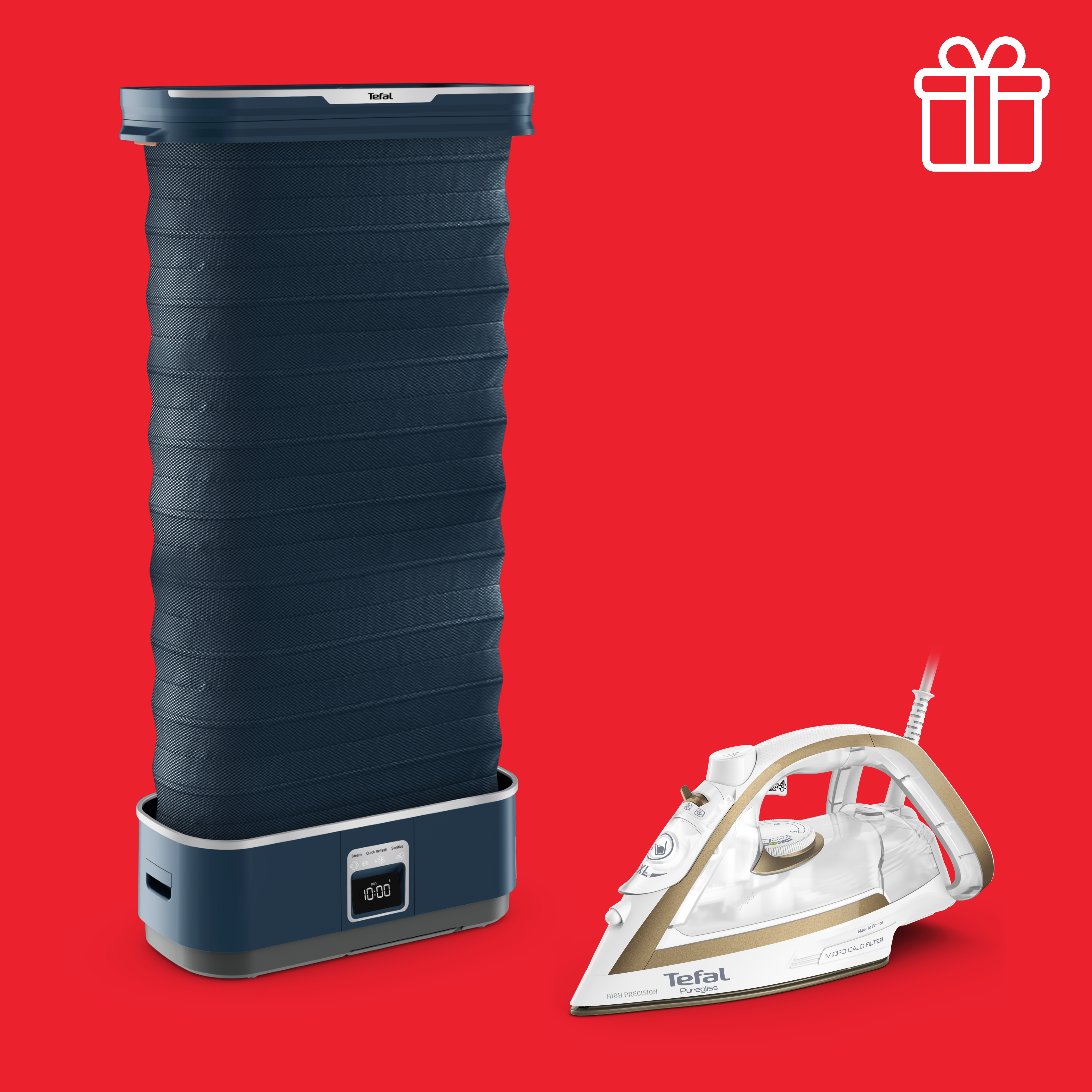 Care For You YT2020E0 + Утюг Tefal Puregliss FV8042E0