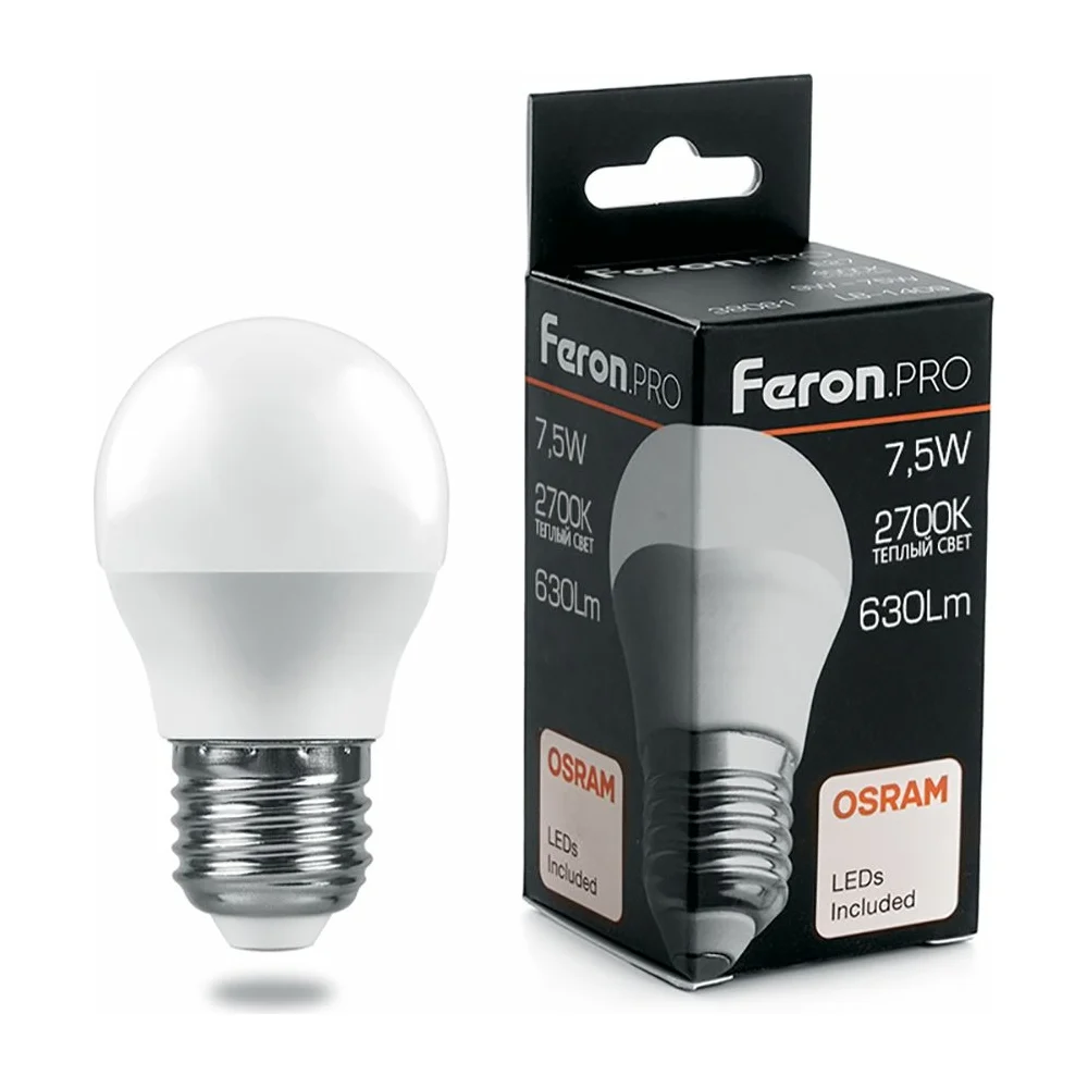 Светодиодная лампа FERON PRO LB-1407 38074
