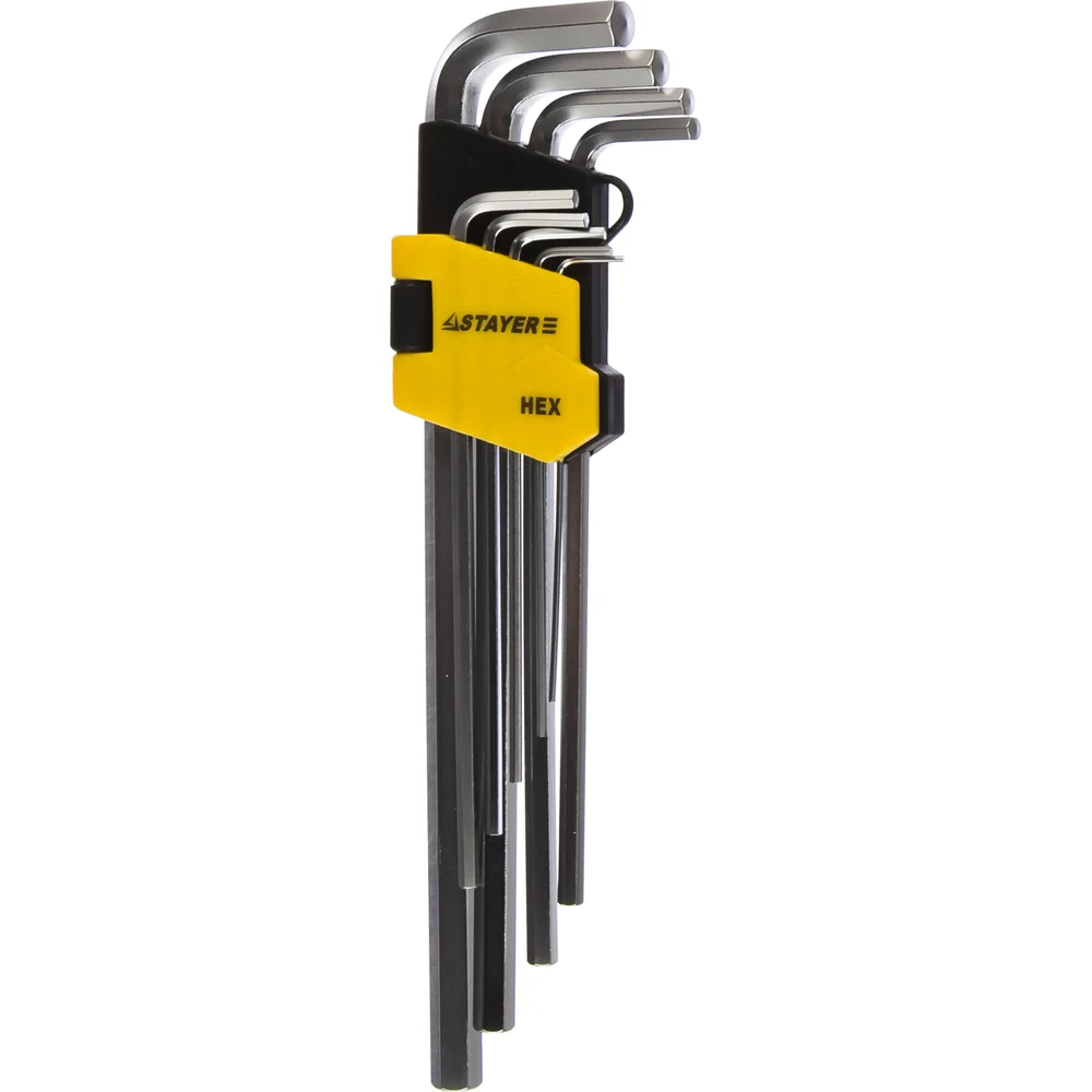 Имбусовые ключи STAYER MASTER 2741-H9