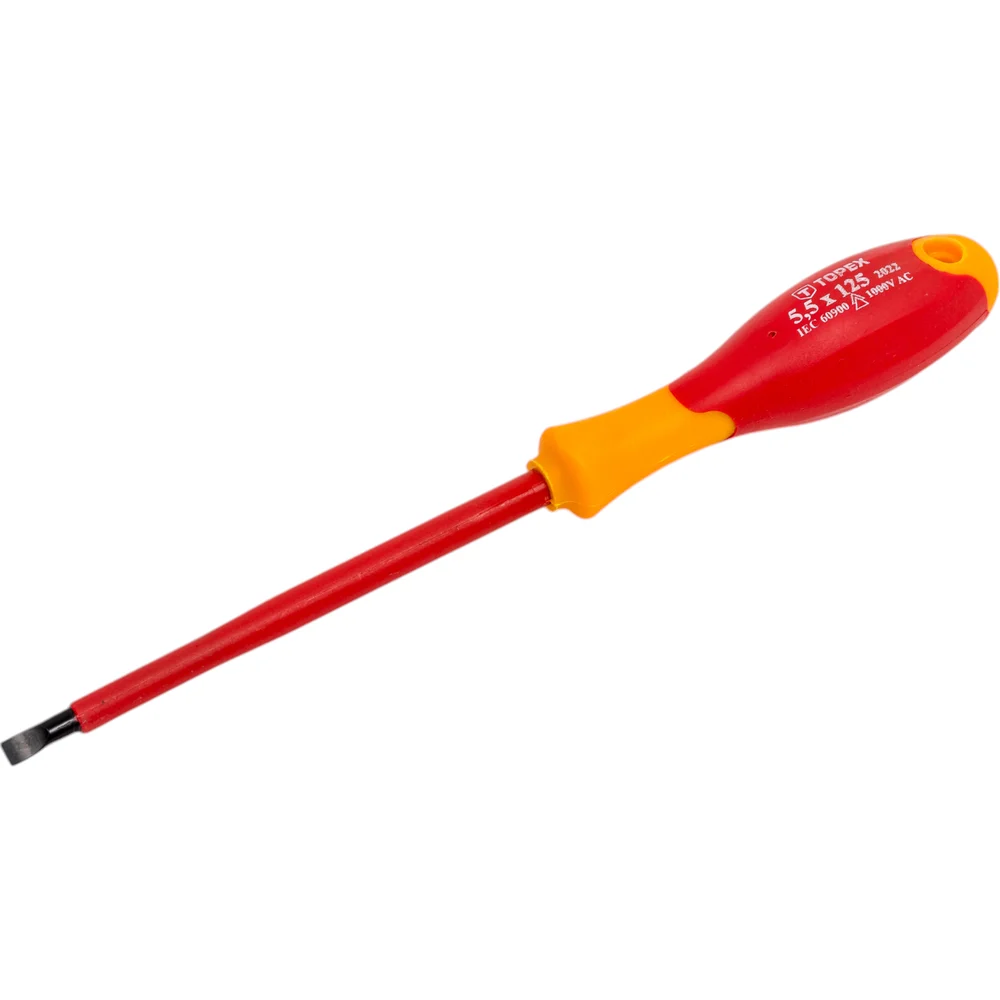 Шлицевая отвертка TOPEX 39D473