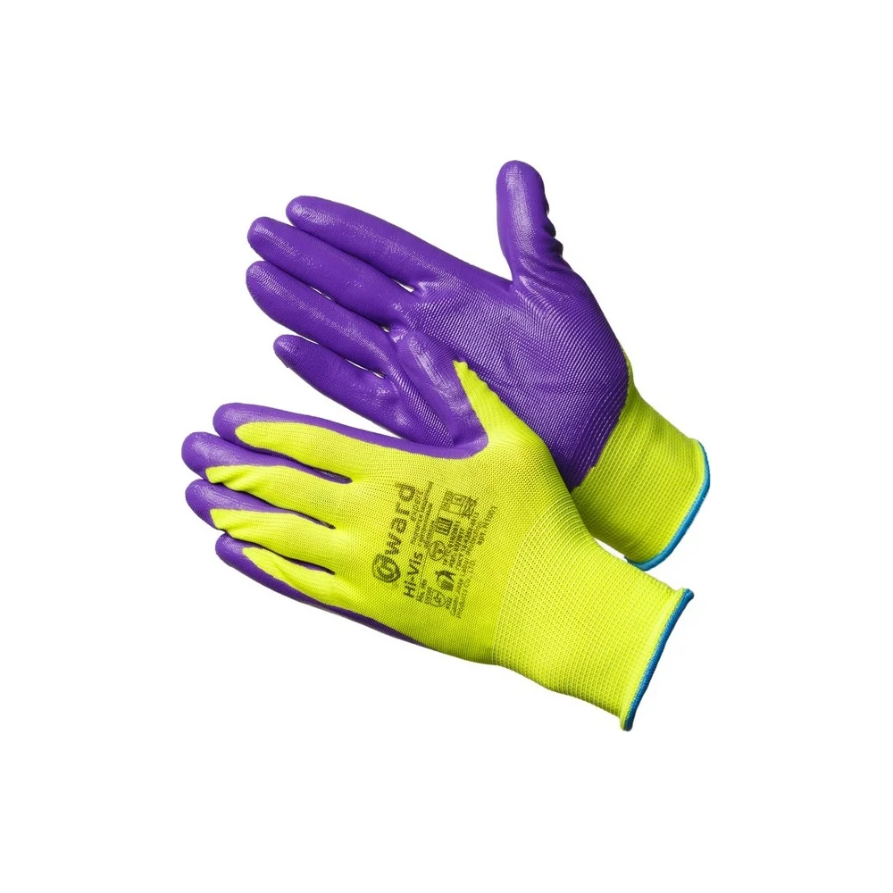 Перчатки для механических работ Gward Hi-Vis N1001L