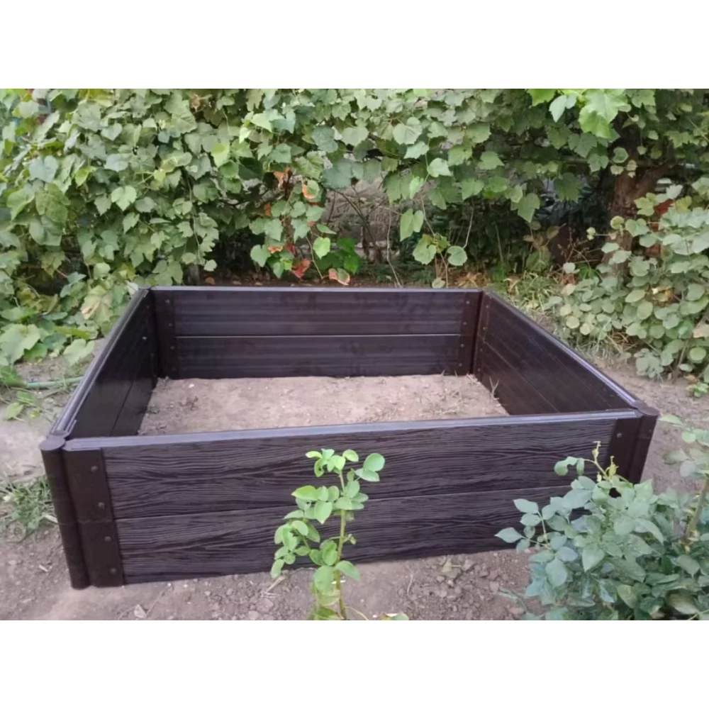 Комплект из 4-х досок дпк для грядок и клумб Еврогрядка rumex EGD15-225--Graphite