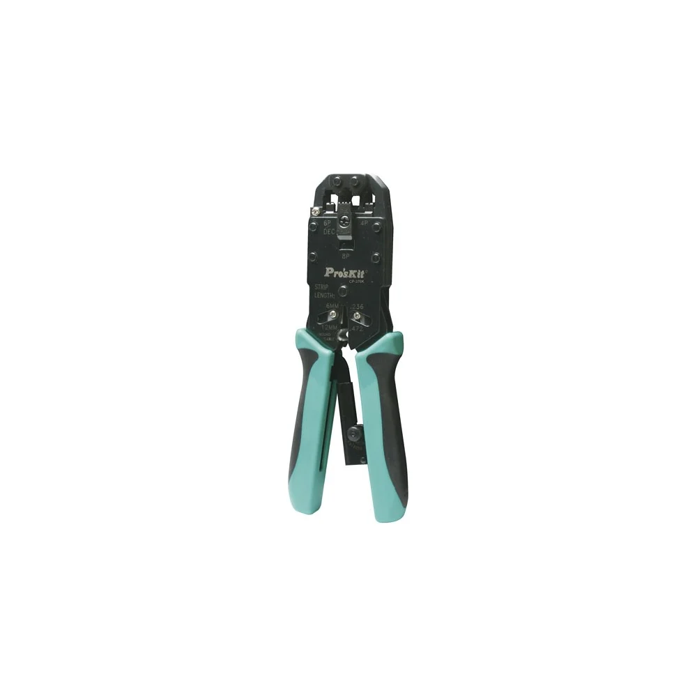 Профессиональные клещи для обжима витой пары Pro'sKit CP-376K С00036254