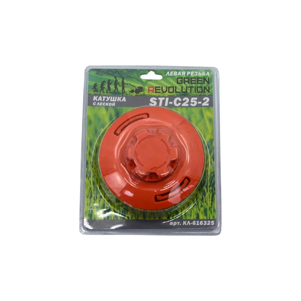 Усиленная головка триммерная GREEN REVOLUTION GREEN REVOLUTION КЛ-616325