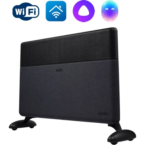 Конвектор инверторный Ballu Apollo Digital Inverter Space Black BEC/ATI-1502, 1500Вт, с терморегулятором, с Wi-Fi, черный