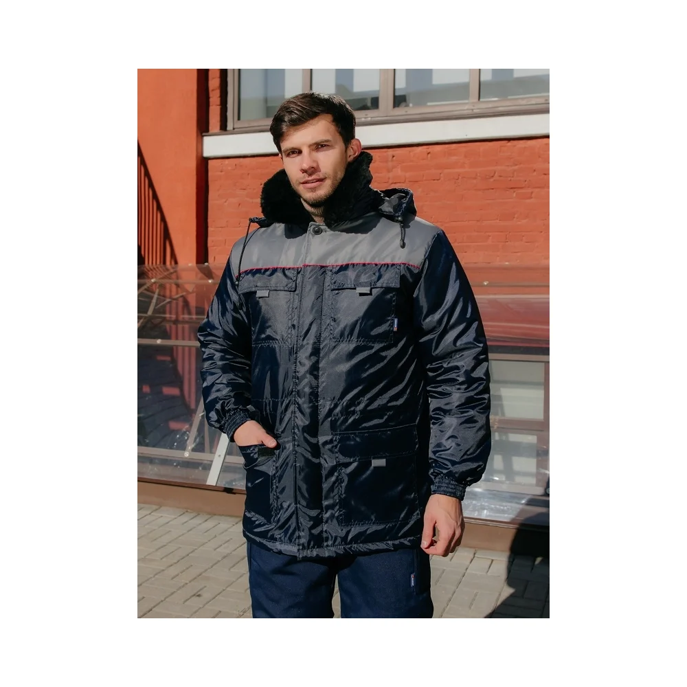 Утепленная куртка ООО ГУП Бисер Инженер Grey 4670132028164