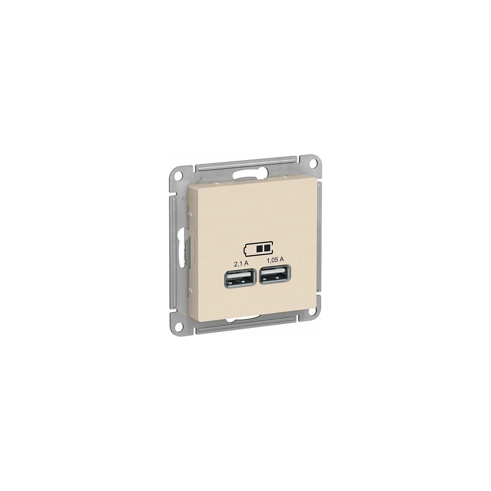 Розетка Systeme Electric AtlasDesign ATN000233