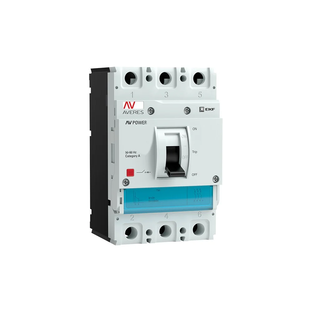 Автоматический выключатель EKF AV POWER-1/3 mccb-13-80-TR-av