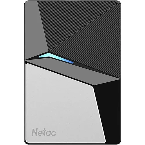 960ГБ Внешний диск SSD NETAC Z7S NT01Z7S-960G-32BK, USB-C, запись - 480МБ/с, чтение - 550МБ/с, черный