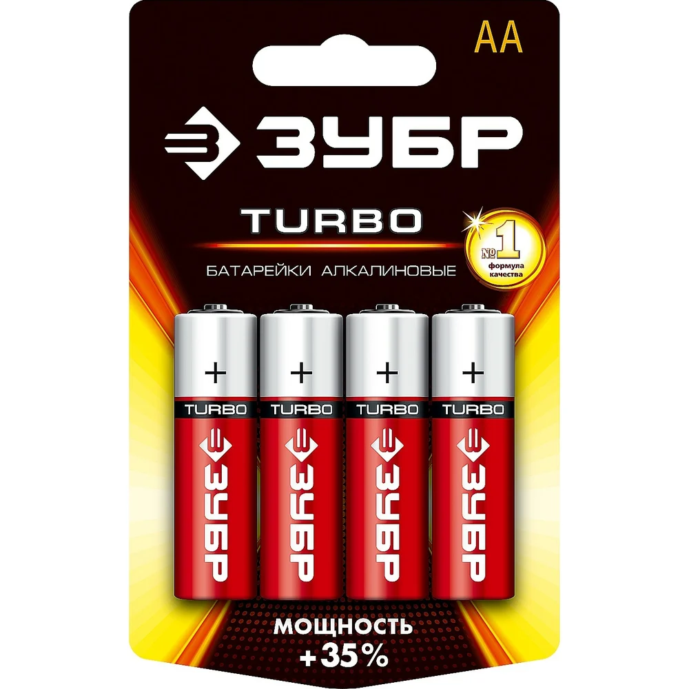 Щелочная батарейка ЗУБР Turbo 59213-4C_z01