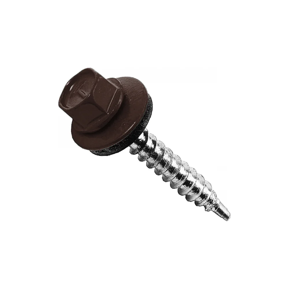 Саморез BEFAST 5,5х25 RAL8017 (3500 шт.) C8017925